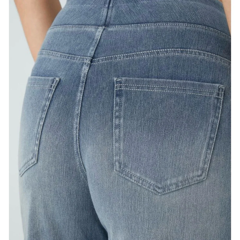 Halara Flex High Waisted Baggy Wide Leg Jeans - Picture 4 of 12